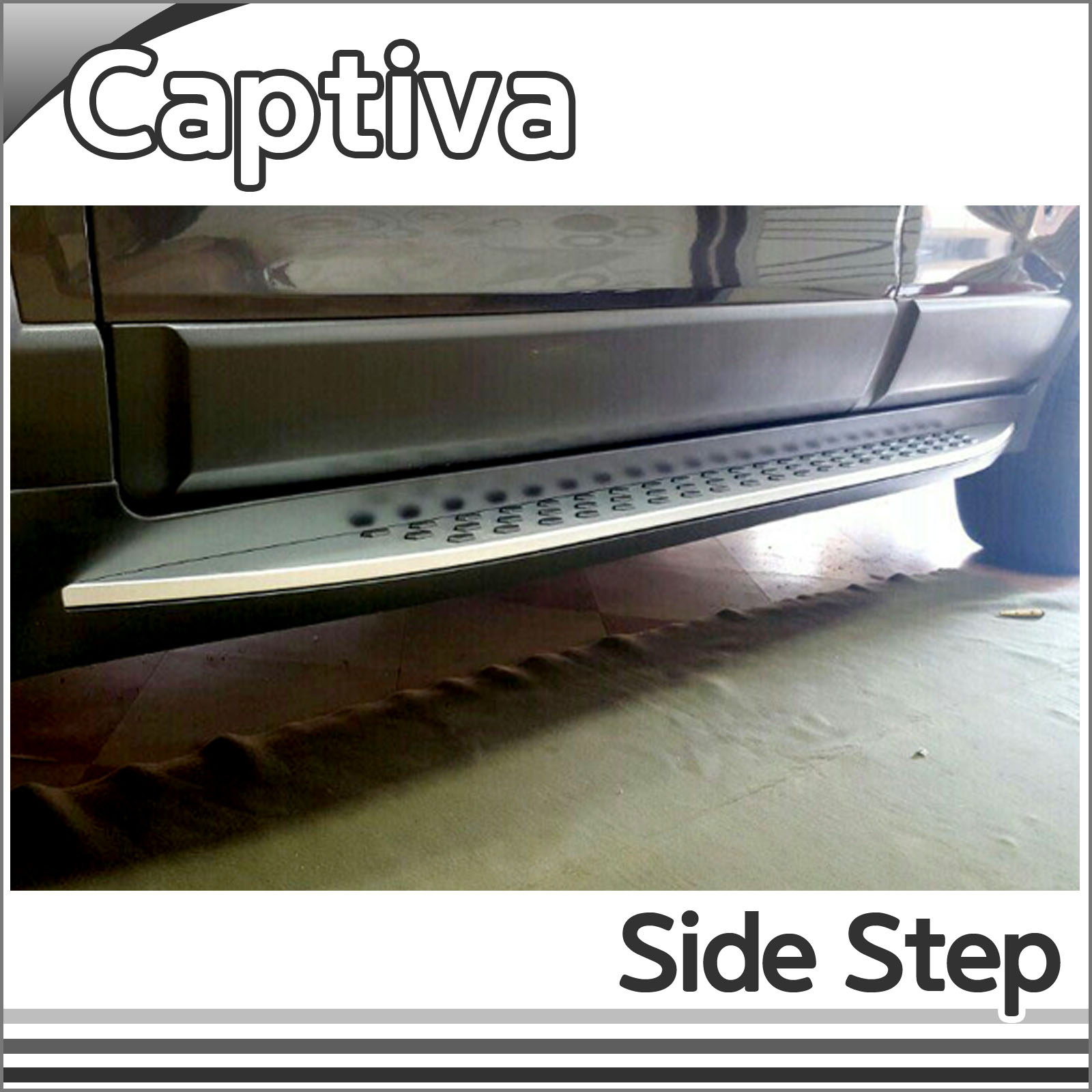 [ Captiva auto parts ] Captiva Side Step Made in Korea